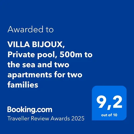 Holiday home Bijoux, Private Pool, 500m To The Sea And Two For Two Families